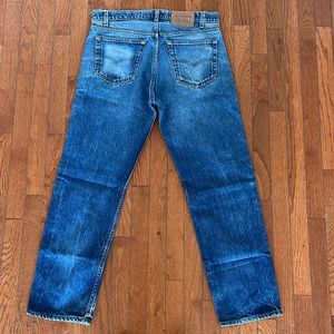Vintage Levi’s Classic Blue Denim Jeans